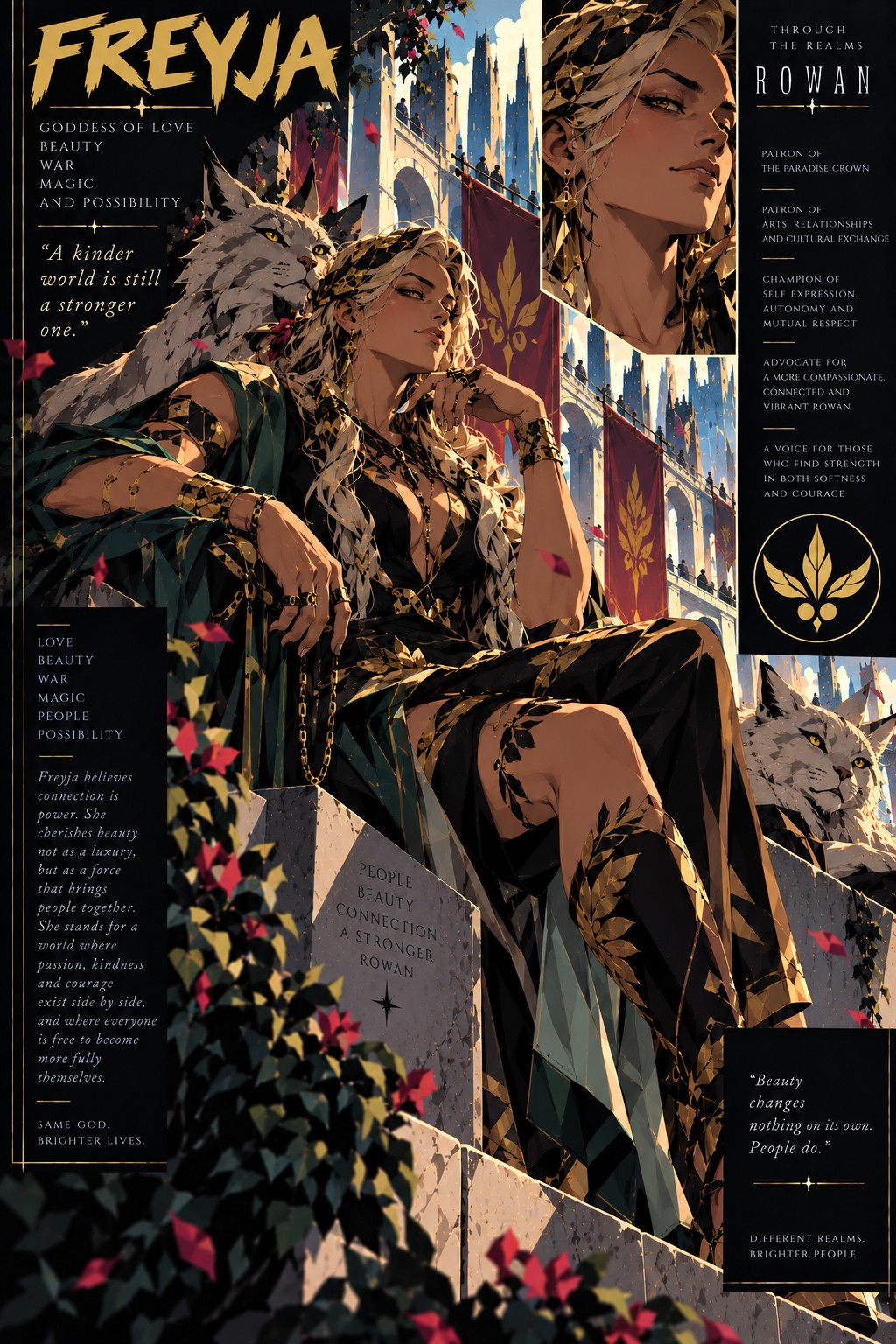 Approved Rowan artwork of Freyja